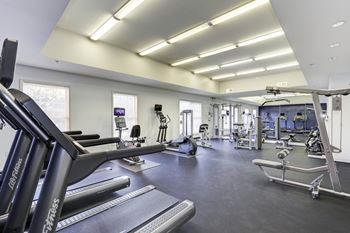 Modern Fitness Center at Clayborne Apartments, Virginia